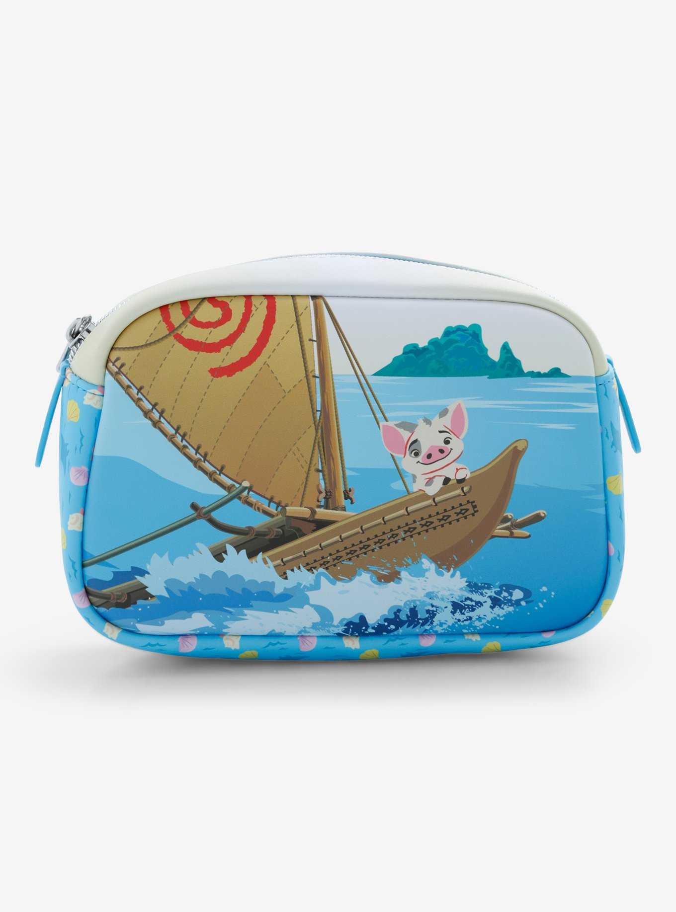 Loungefly Disney Moana Boat Cosmetic Bag - BoxLunch Exclusive, , hi-res