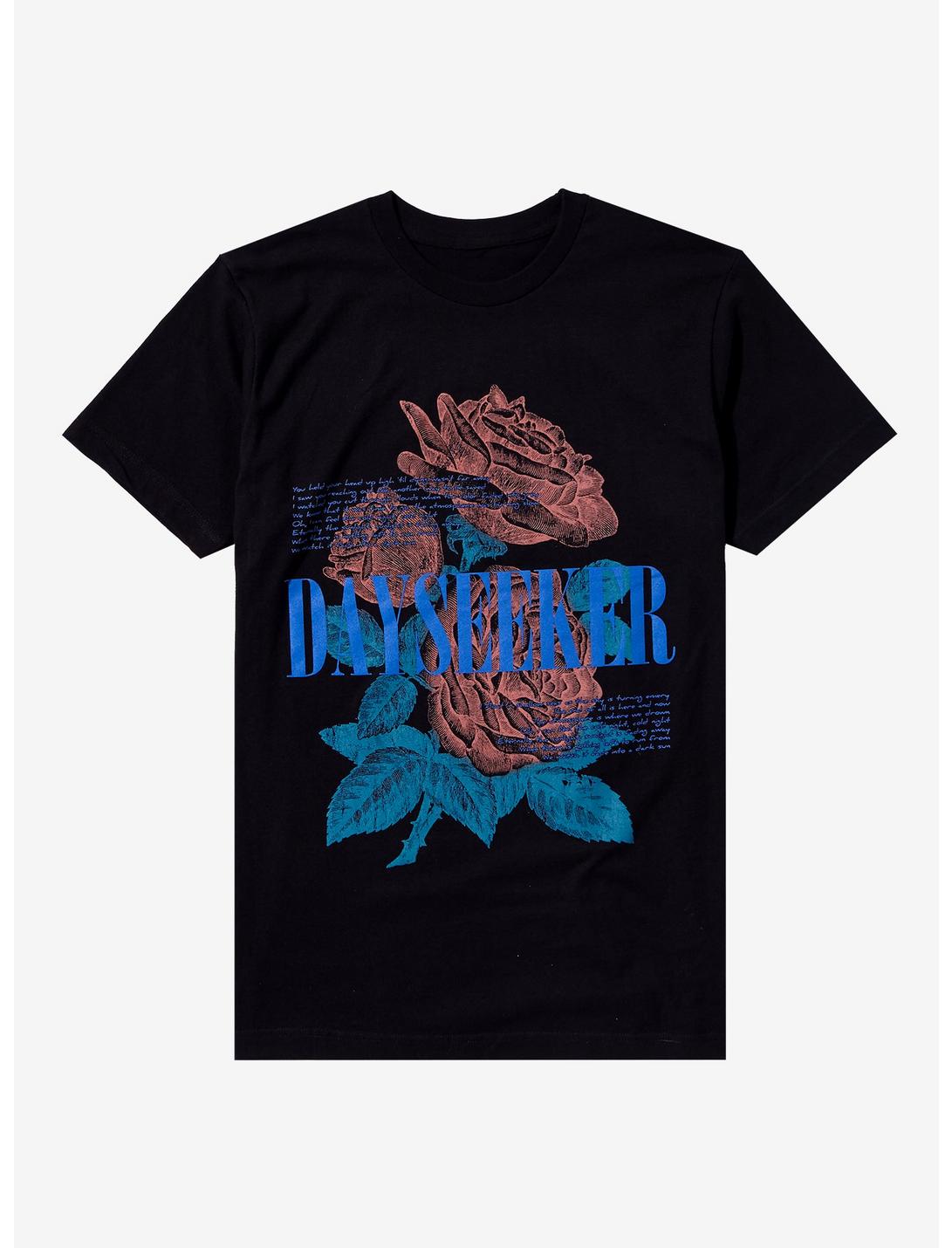 Dayseeker Dark Sun Lyrics T-Shirt, BLACK, hi-res