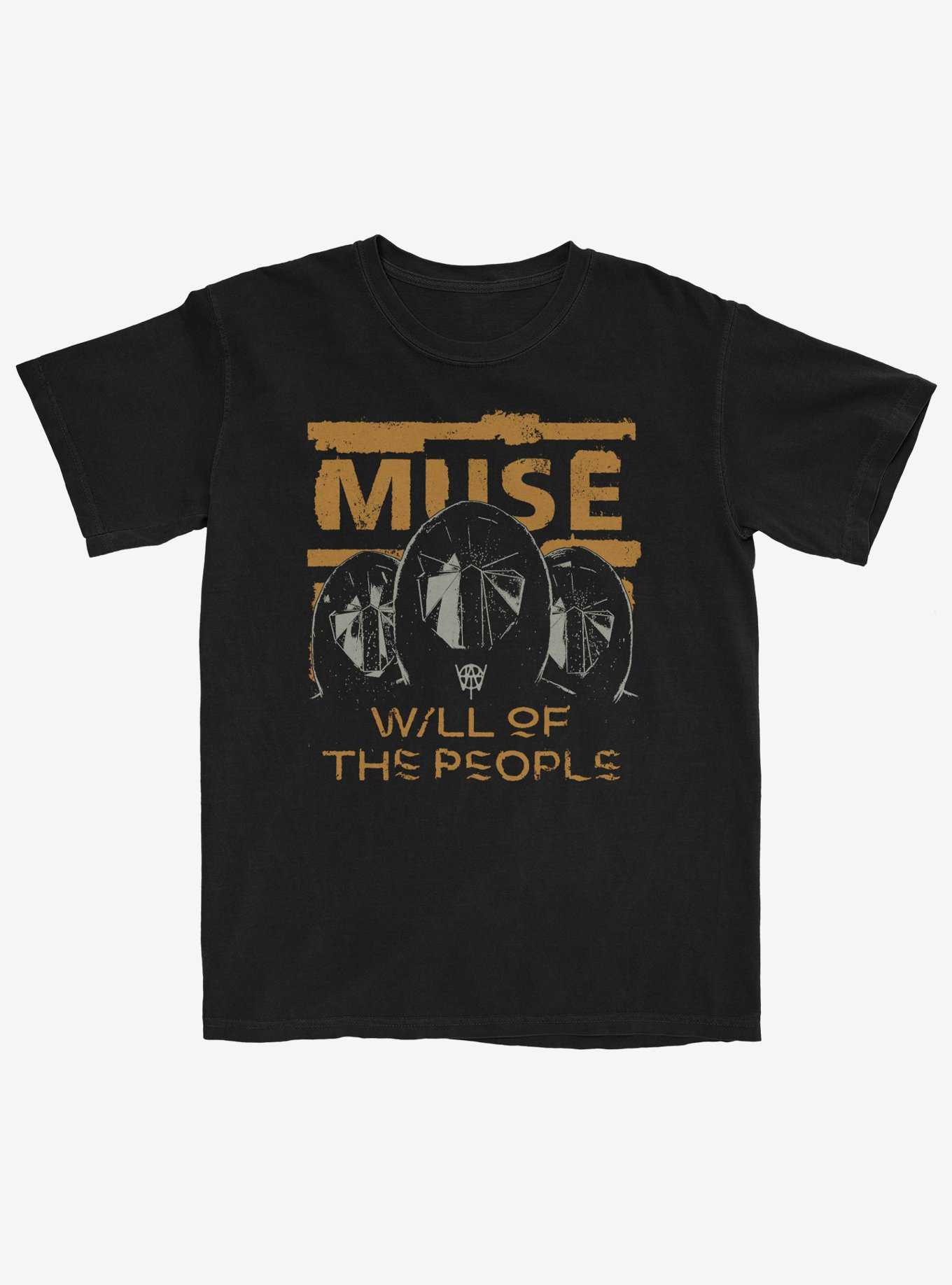 Muse Will Of The People Boyfriend Fit Girls T-Shirt, , hi-res