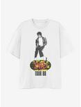 Michael Jackson Bad 1988 Tour Boyfriend Fit Girls T-Shirt, LIGHT GREY, hi-res