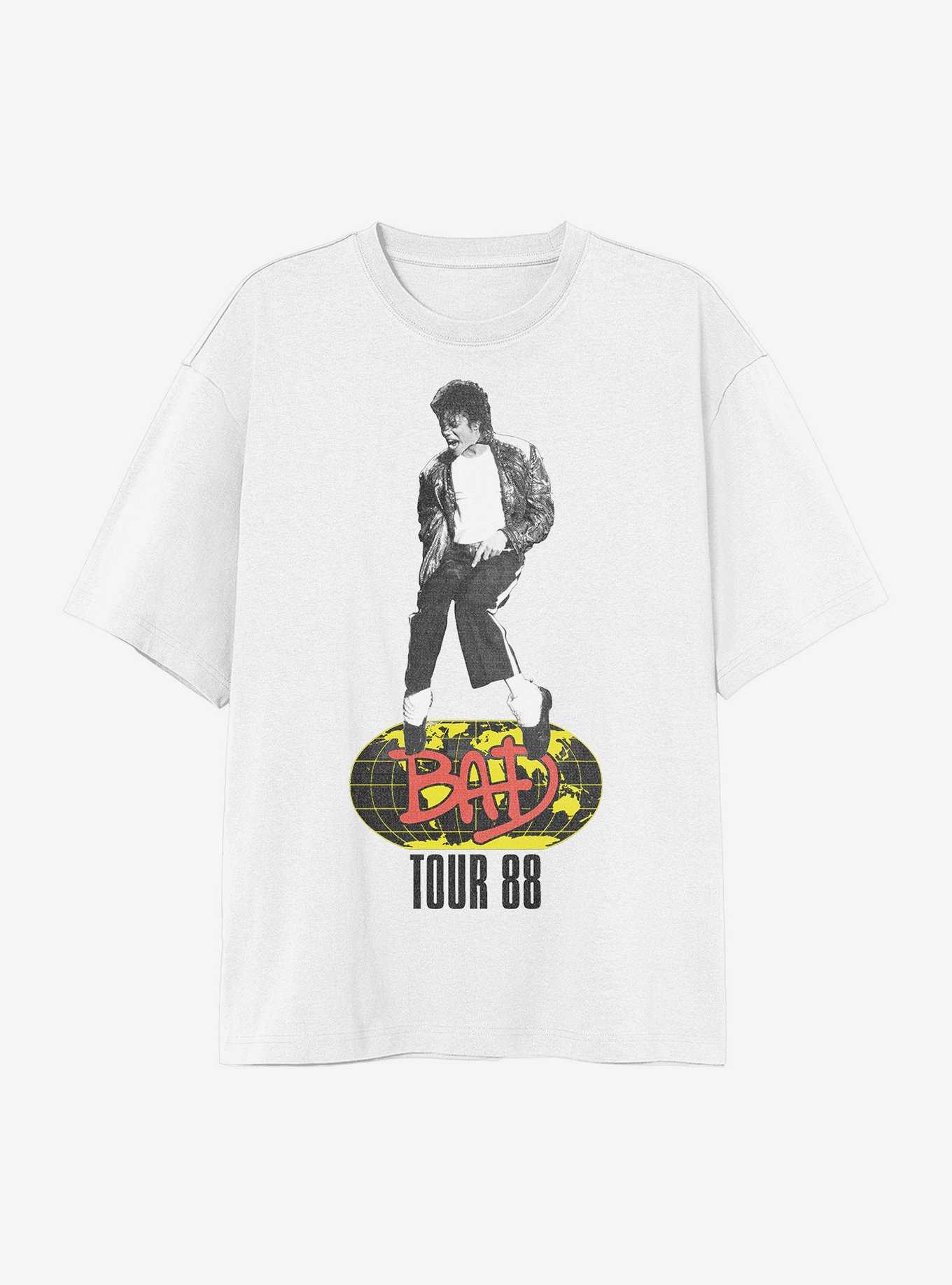 Michael Jackson Bad 1988 Tour Boyfriend Fit Girls T-Shirt | Hot Topic