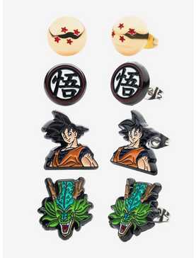 Dragon Ball Z Characters Earrings Set, , hi-res