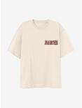Jonas Brothers Logo Photo Boyfriend Fit Girls T-Shirt, CREAM, hi-res