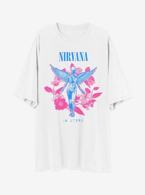 Tee shirt femme nirvana hot sale