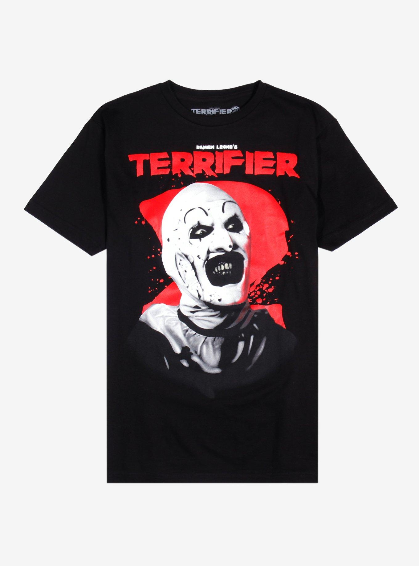 Terrifier 2 Art The Clown Smile T-Shirt, BLACK, hi-res
