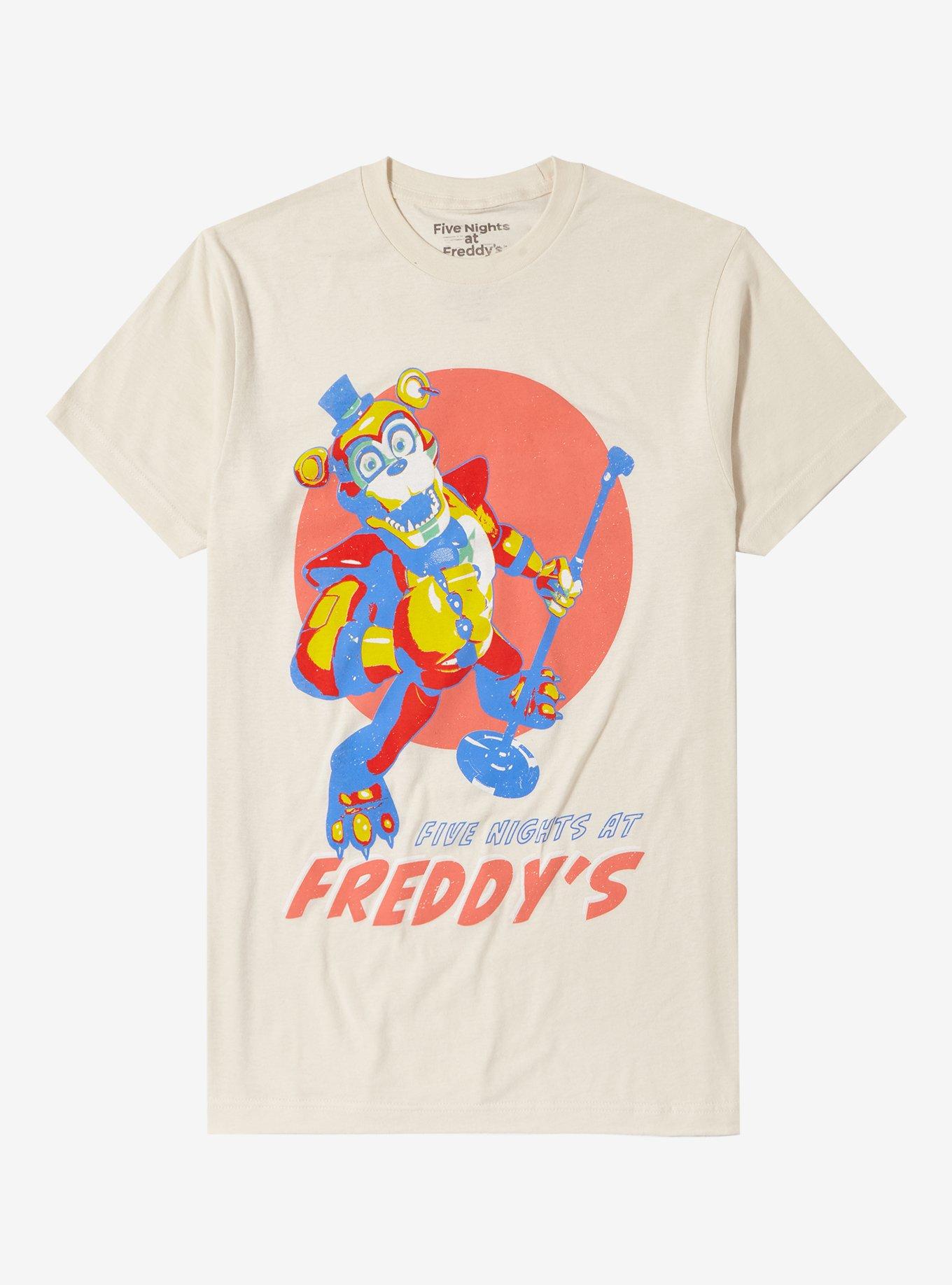 Five Nights At Freddy's Singing Freddy T-Shirt, BLACK, hi-res