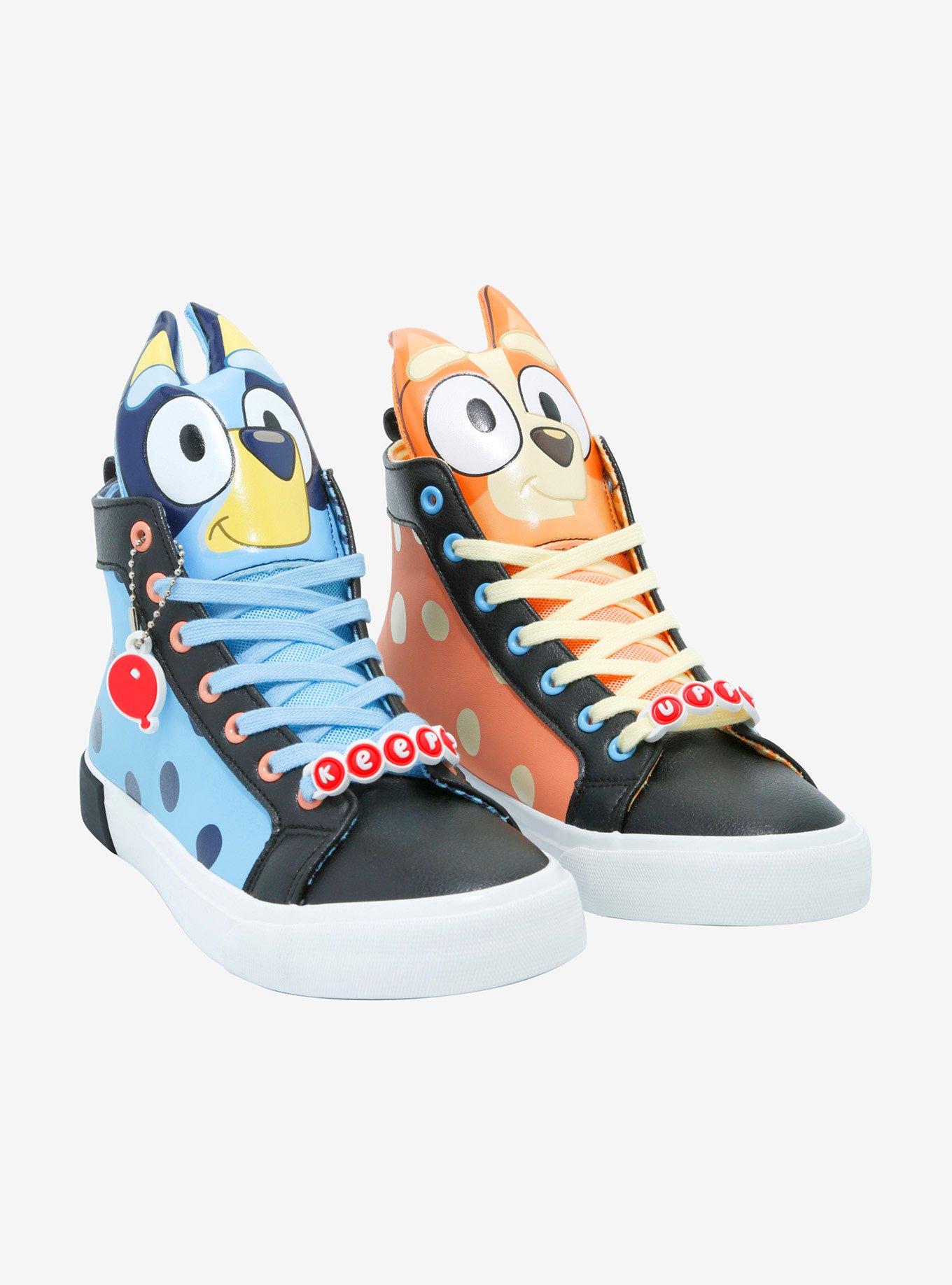 Bluey & Bingo Figural Hi-Top Sneakers