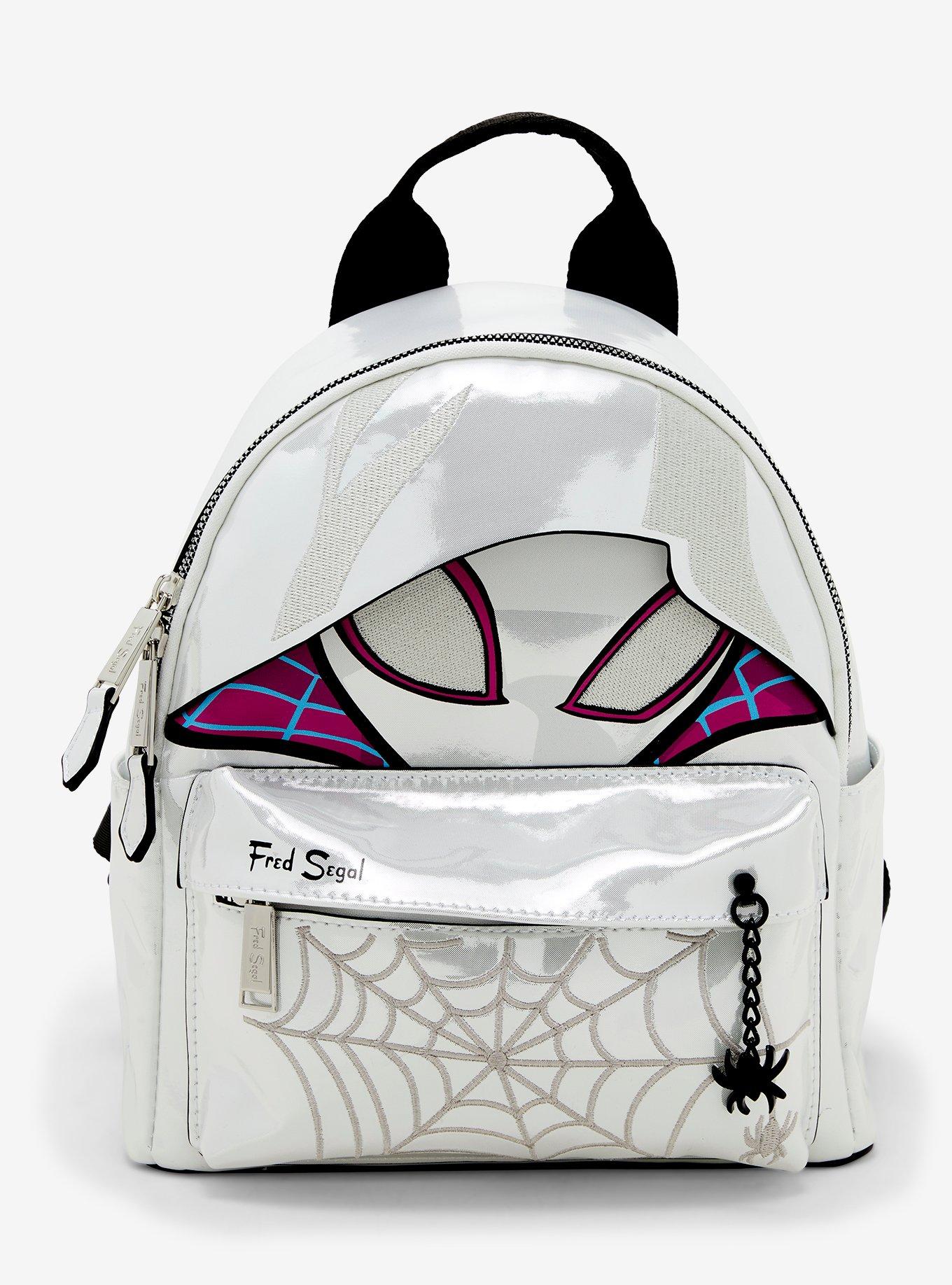 Fred Segal Marvel Spider-Man Spider-Gwen Figural Mini Backpack, , hi-res