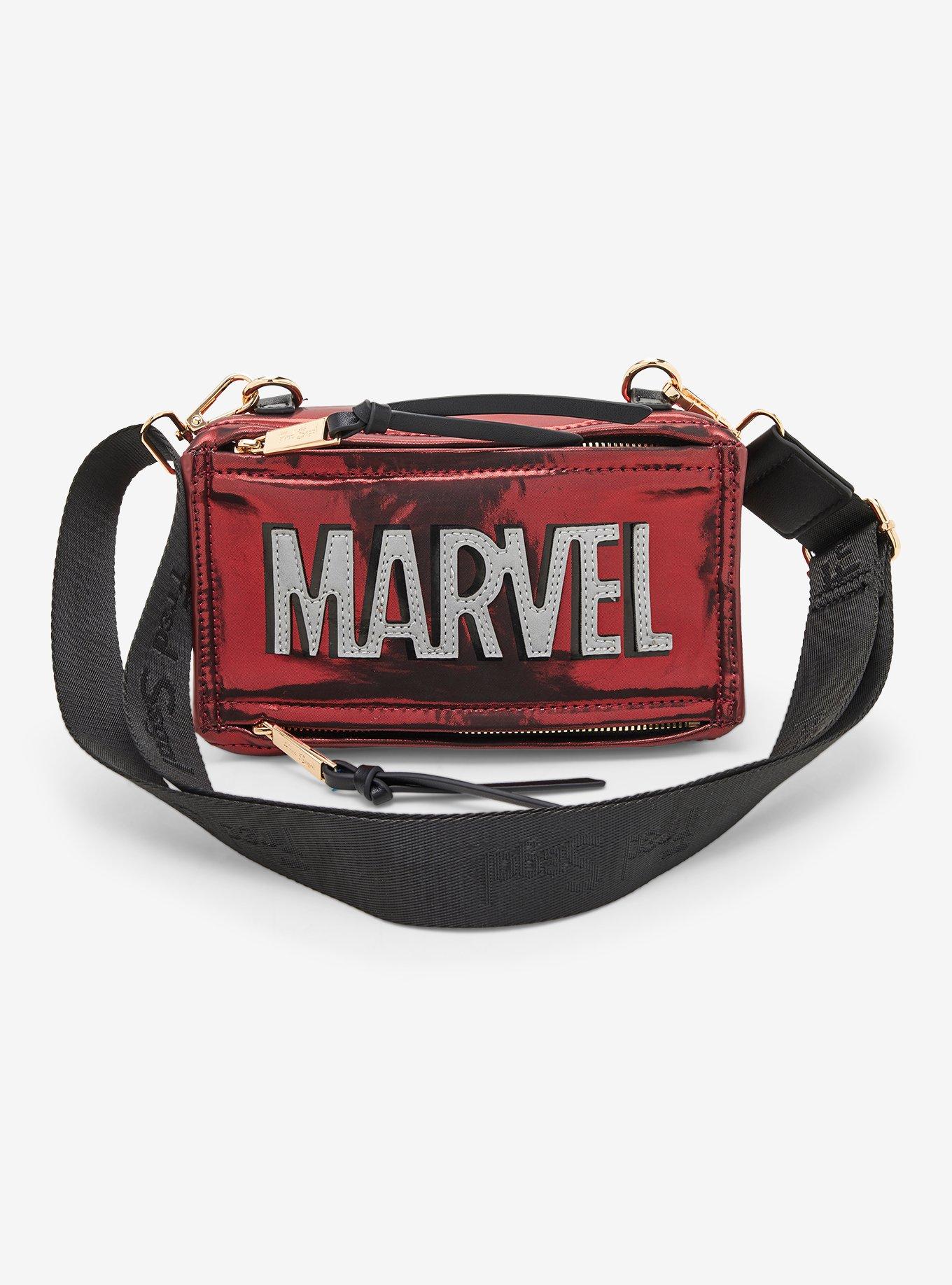 Fred Segal Marvel Logo Metallic Crossbody