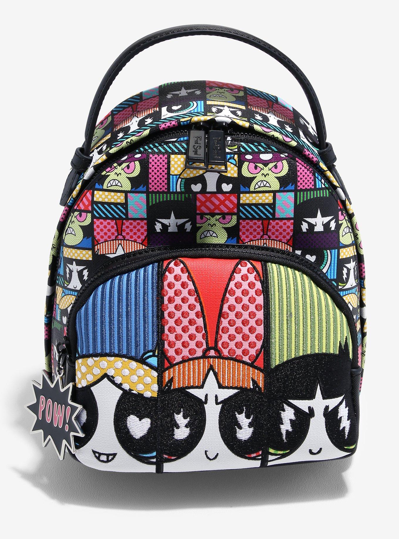 Fred Segal パワーパフガールズ カートゥーン リュック Fred Segal The Powerpuff Girls Tile Mini Backpack | BoxLunch