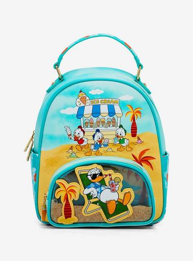 donald duck loungefly mini backpack Disney Donald Duck 90th Anniversary Beach Mini Backpack -- BoxLunch  Exclusive