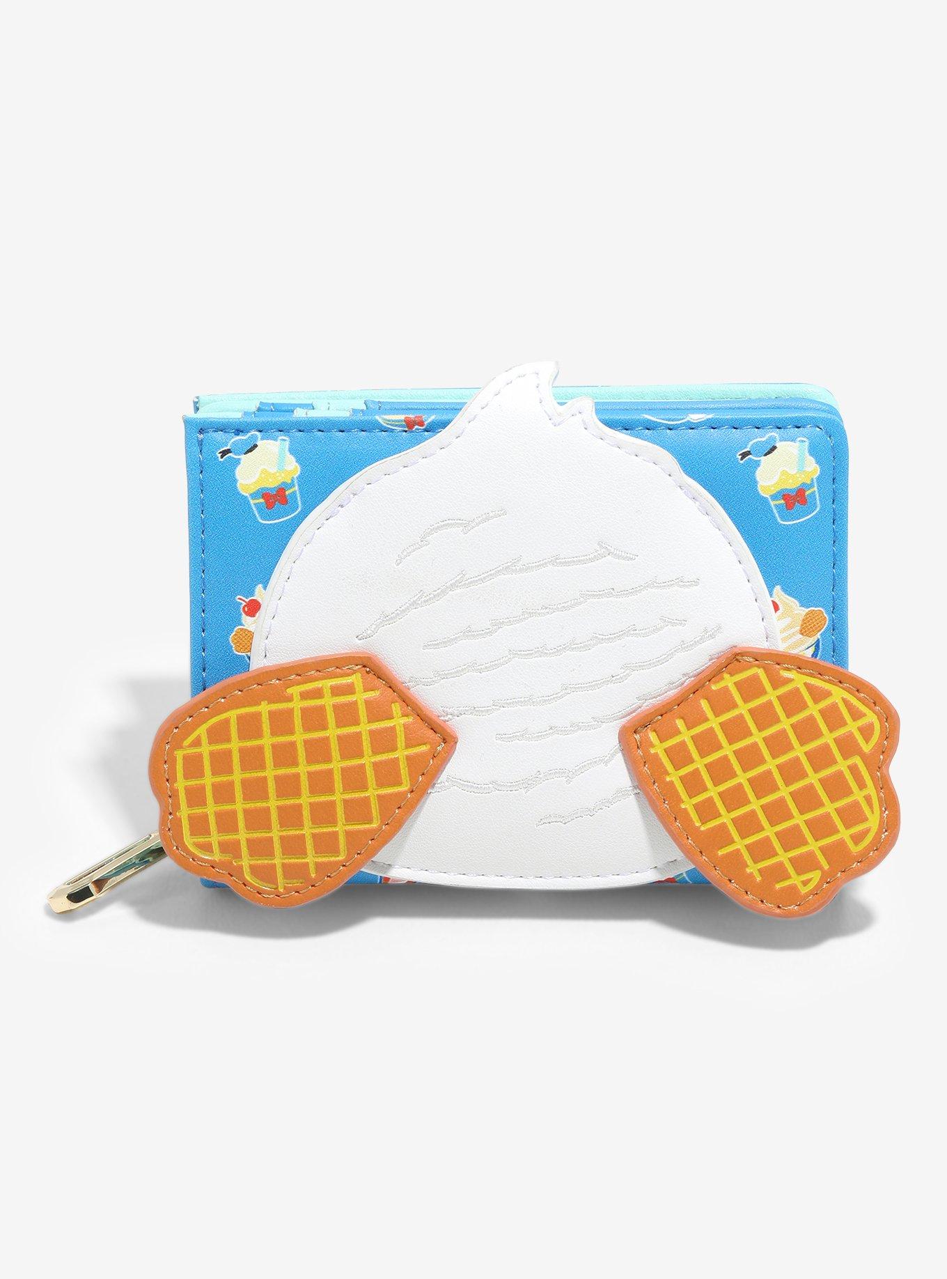 Our Universe Disney Donald Duck 90th Anniversary Ice Cream Wallet — BoxLunch Exclusive