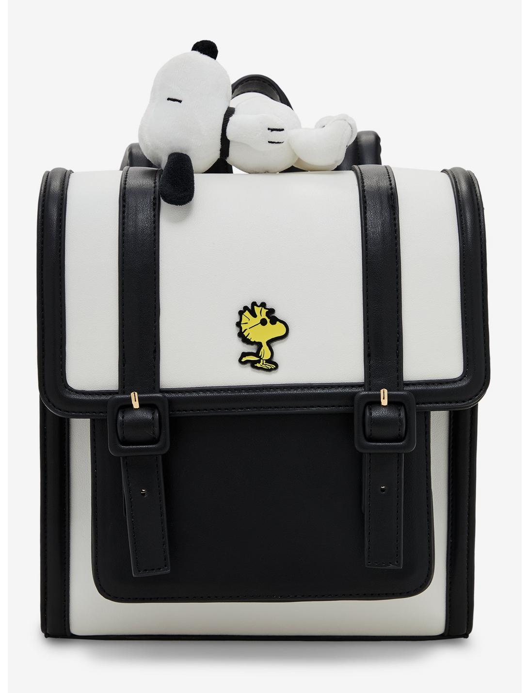 Peanuts Snoopy and Woodstock Buckle Mini Backpack - BoxLunch Exclusive, , hi-res