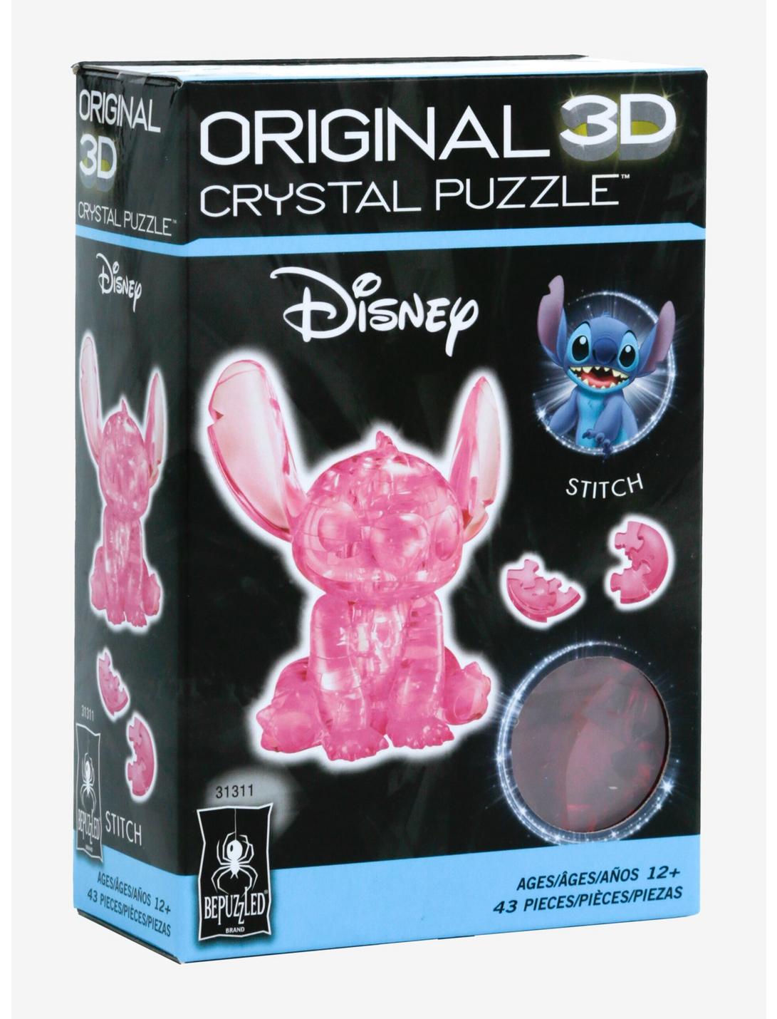 Disney Stitch Pink 3D Crystal Puzzle