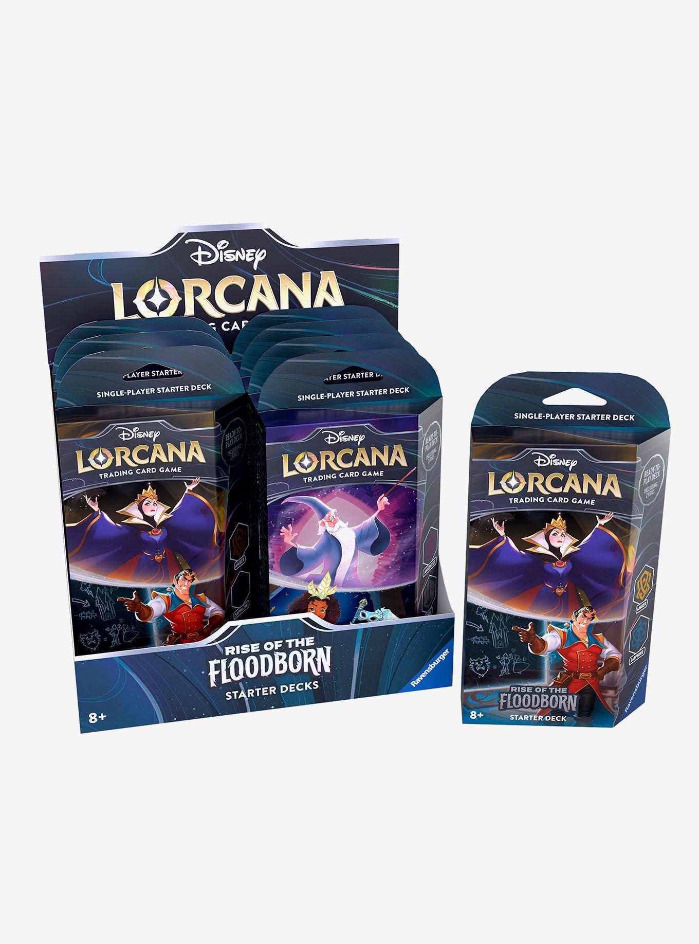 Disney Lorcana: Rise Of The Floodborn Trading Card Game Blind Box Starter  Deck | Hot Topic