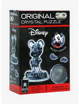 Disney Mickey Mouse Black 3D Crystal Puzzle, , hi-res