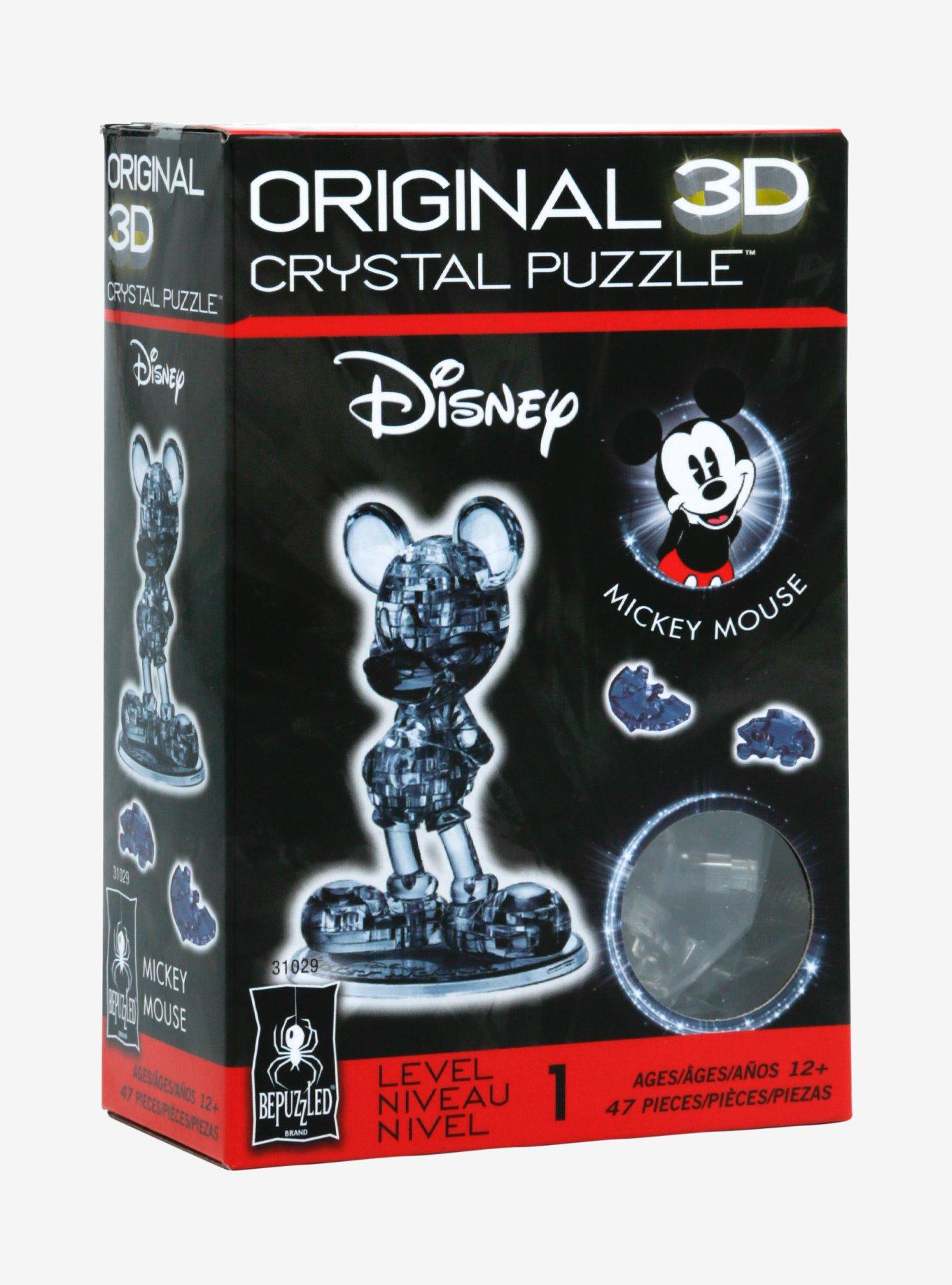Disney Mickey Mouse Black 3D Crystal Puzzle, , hi-res