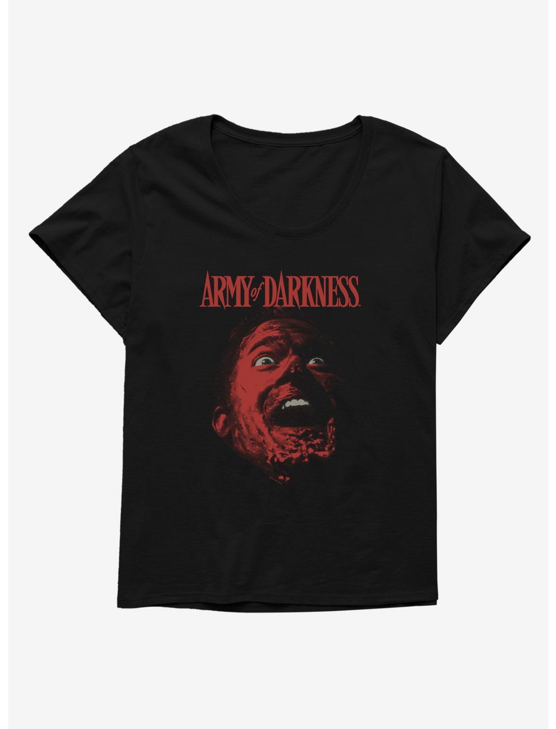 Army Of Darkness Red Ash Womens T-Shirt Plus Size, BLACK, hi-res