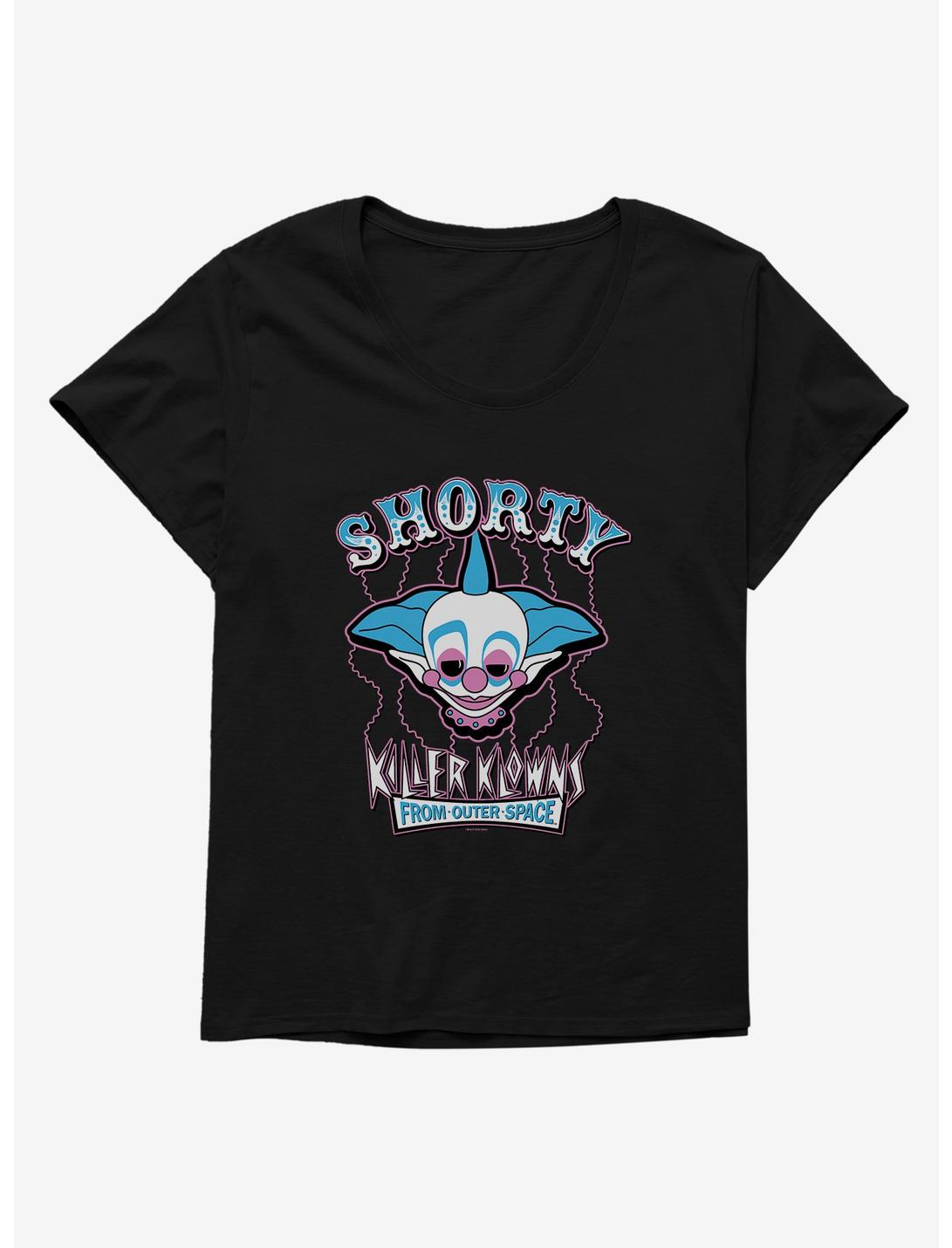 Killer Klowns From Outer Space Shorty Womens T-Shirt Plus Size, BLACK, hi-res