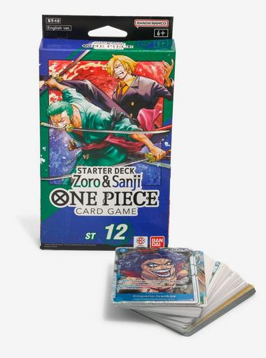 one piece card game zoro and sanji Bandai Namco – True Believers Gaming and Collectibles clear acrylic holder that perfectly accentuates the stunning visual design and character artwork ST-12 Zoro & Sanji Starter