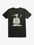 Peanuts Be Merry And Bright Snoopy Woodstock T-Shirt, , hi-res