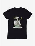 Peanuts Be Merry And Bright Snoopy Woodstock Womens T-Shirt, , hi-res