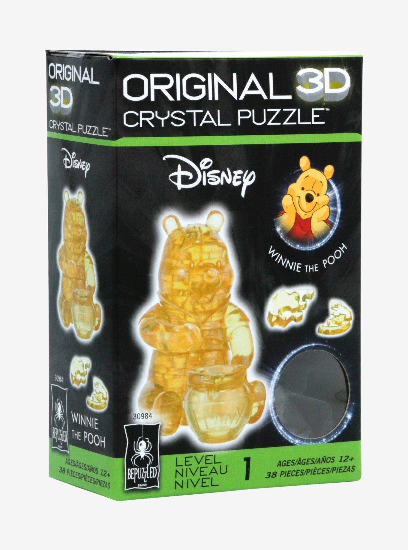 Disney Winnie The Pooh Yellow 3D Crystal Puzzle, , hi-res