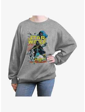 Star Wars Rebel Classic Girls Oversized Sweatshirt, , hi-res