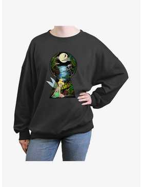 Disney Tinker-Bell Keyhole To Neverland Girls Oversized Sweatshirt, , hi-res
