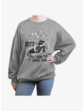 Star Wars Join The Dark Side Girls Oversized Sweatshirt, , hi-res