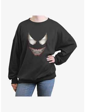 Marvel Venom Sinister Face Girls Oversized Sweatshirt, , hi-res