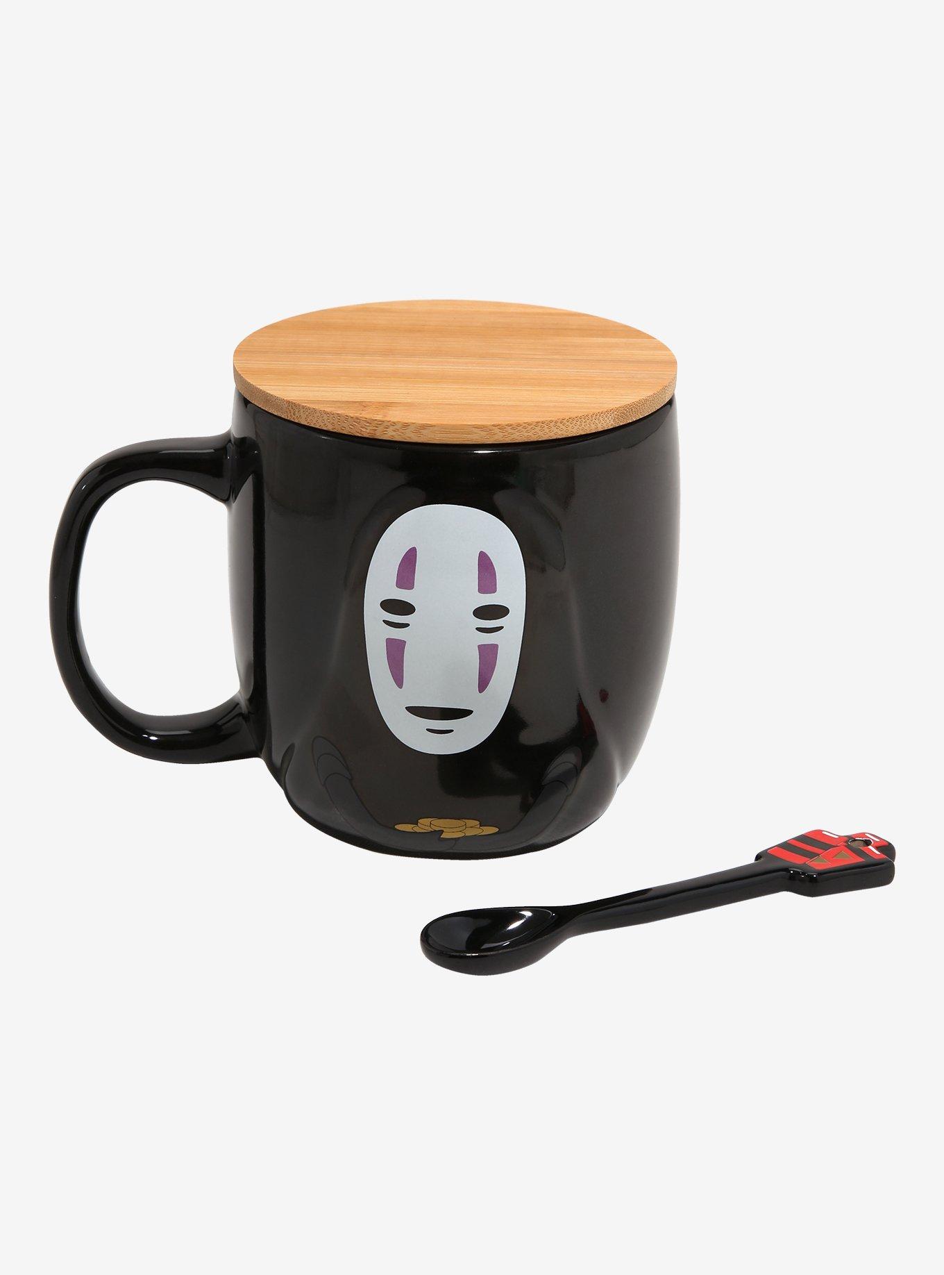 Studio Ghibli® Spirited Away No-Face Lidded Mug With Spoon, , hi-res