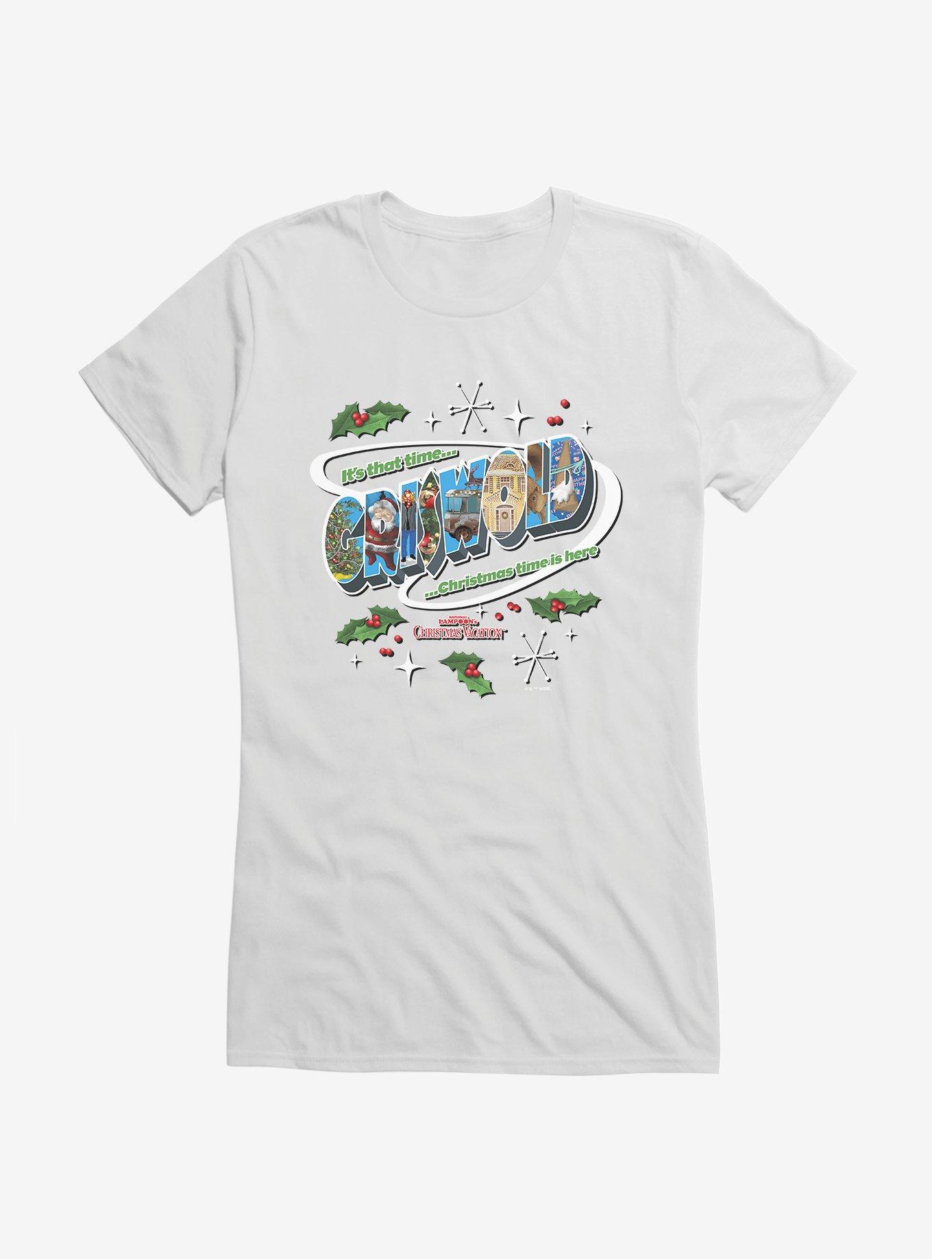 Christmas Vacation Griswold Time Is Here Girls T-Shirt
