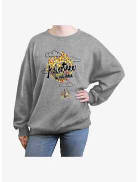 Disney Pixar Up Adventure Is Out There Womens Oversized Sweatshirt, , hi-res