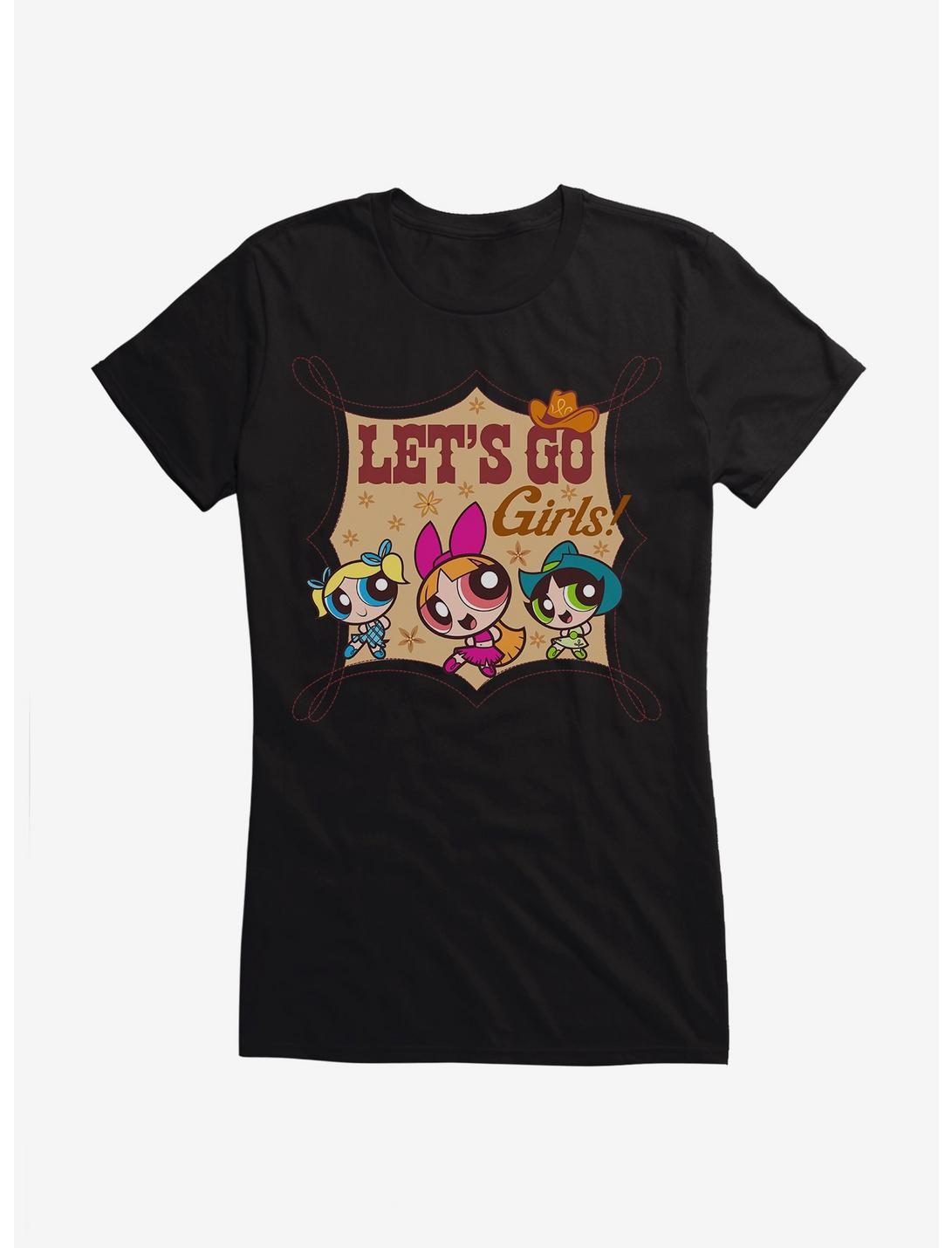 Powerpuff Girls Lets Go Girls Girls T-Shirt, , hi-res