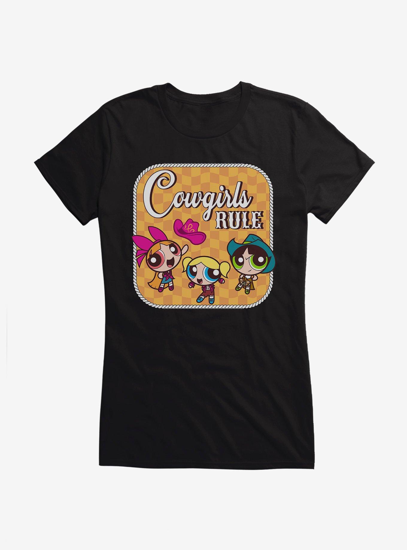 Powerpuff Girls Cowgirls Rule Girls T-Shirt, , hi-res