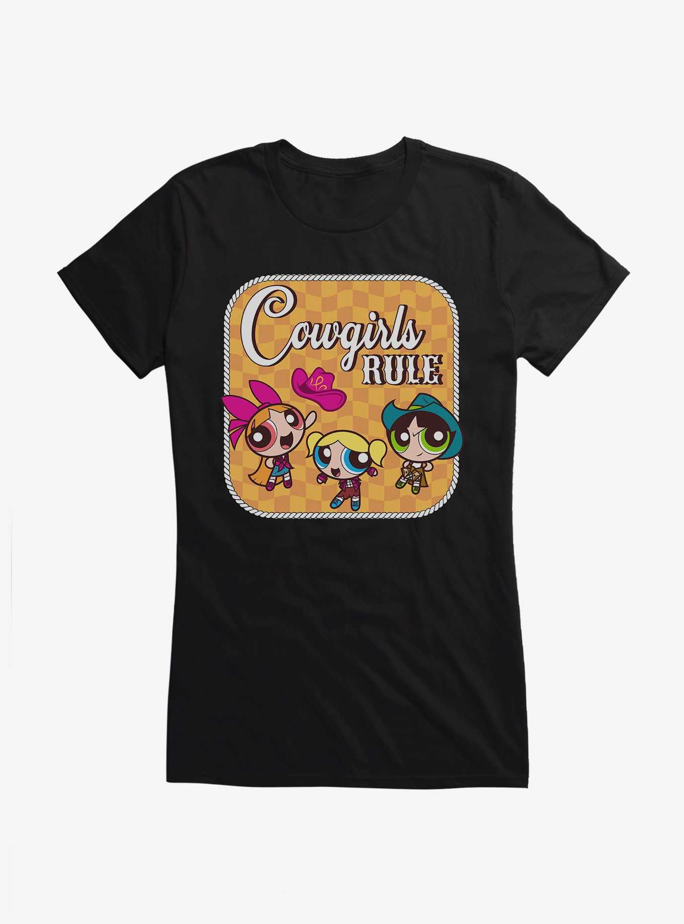 Powerpuff Girls Cowgirls Rule Girls T-Shirt, , hi-res