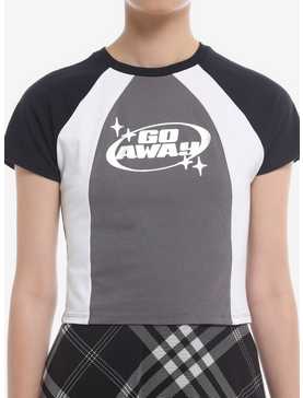 Sweet Society® Go Away Color-Block Girls Raglan T-Shirt, , hi-res