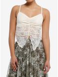 Thorn & Fable® White Lace Butterfly Girls Cami, , hi-res