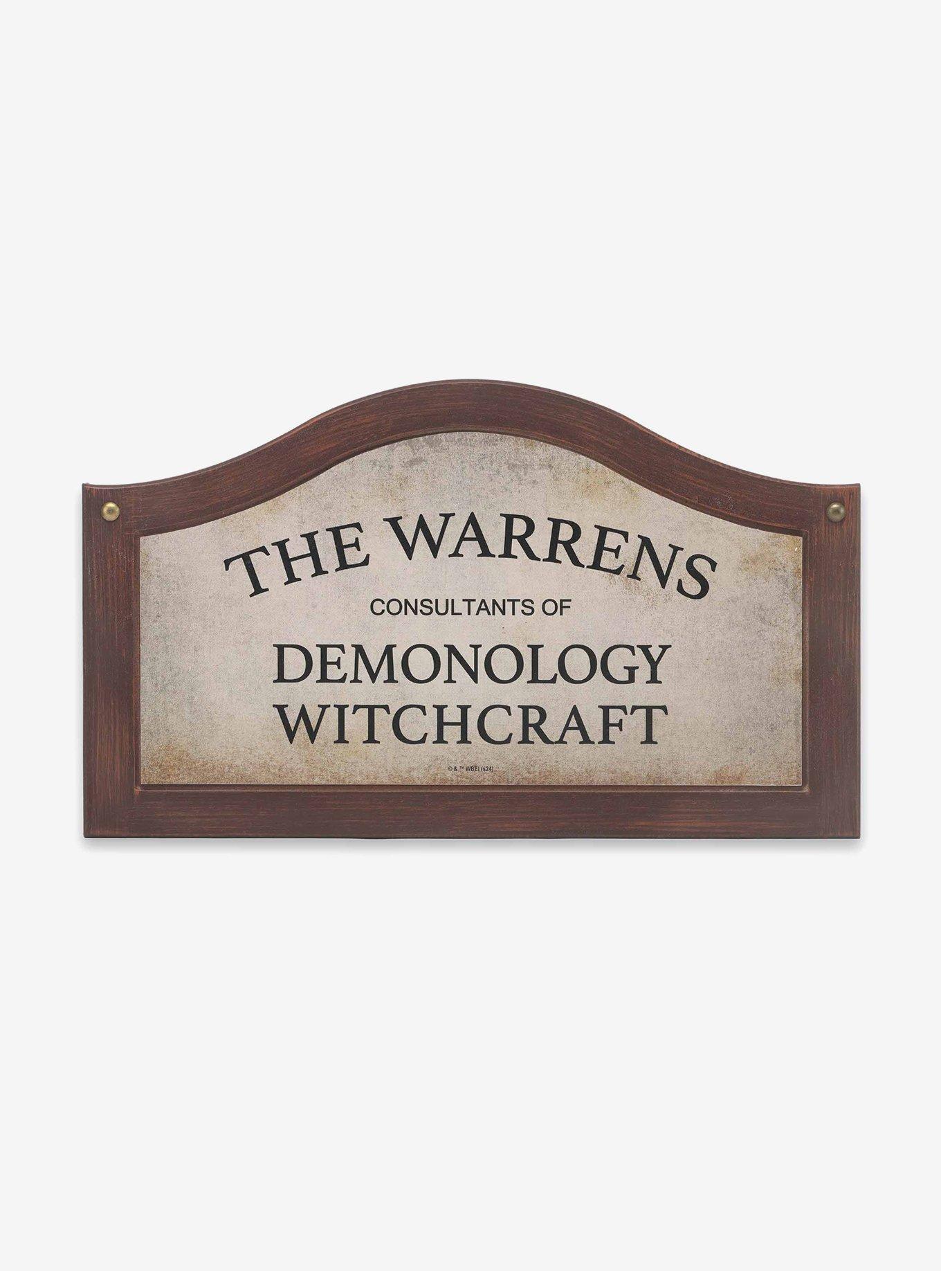 The Conjuring The Warrens Consultants Wood Wall Decor