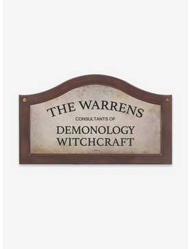 The Conjuring The Warrens Consultants Wood Wall Decor, , hi-res
