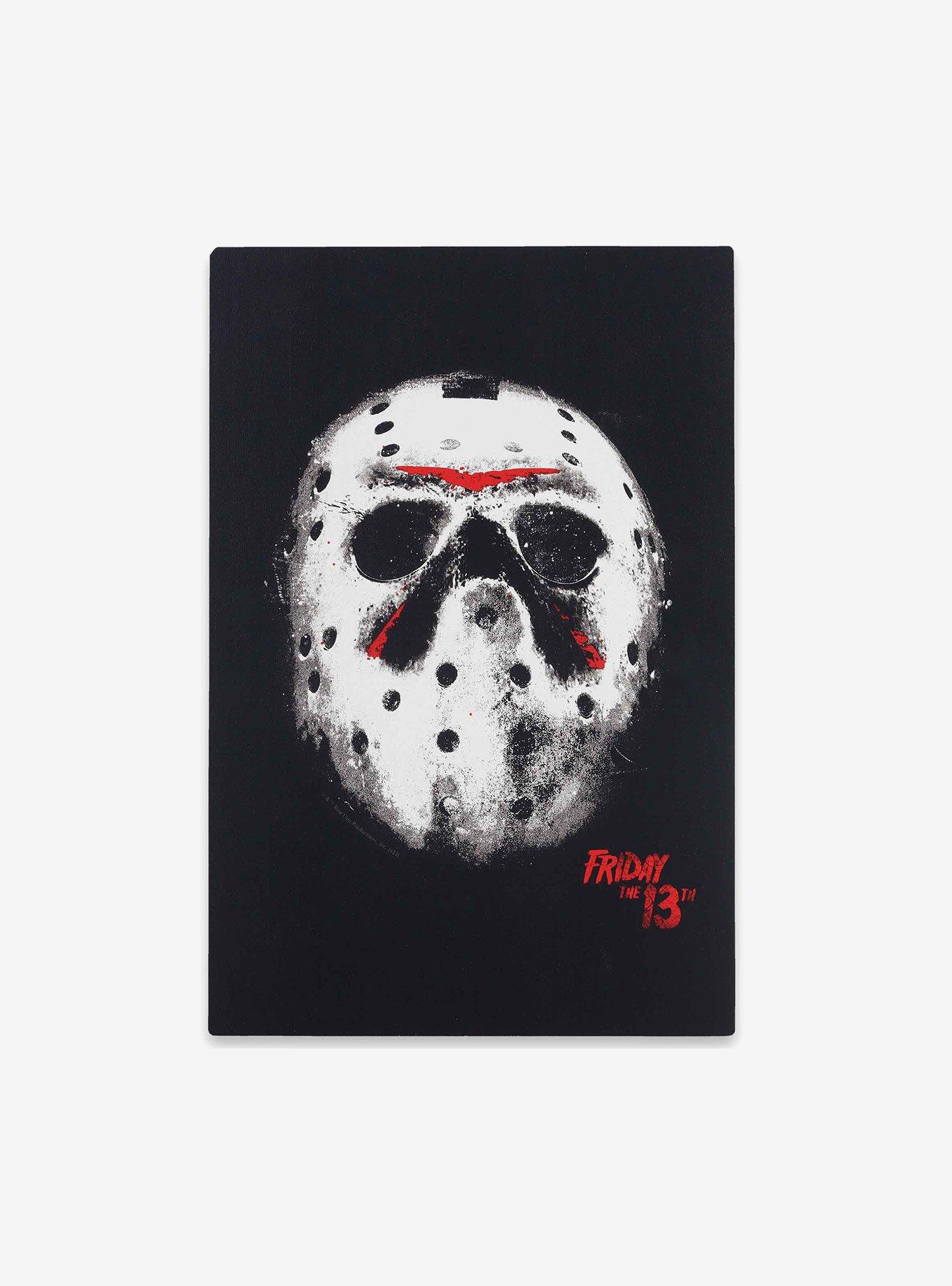 Friday the 13th Jason Voorhees Mask Wood Wall Decor