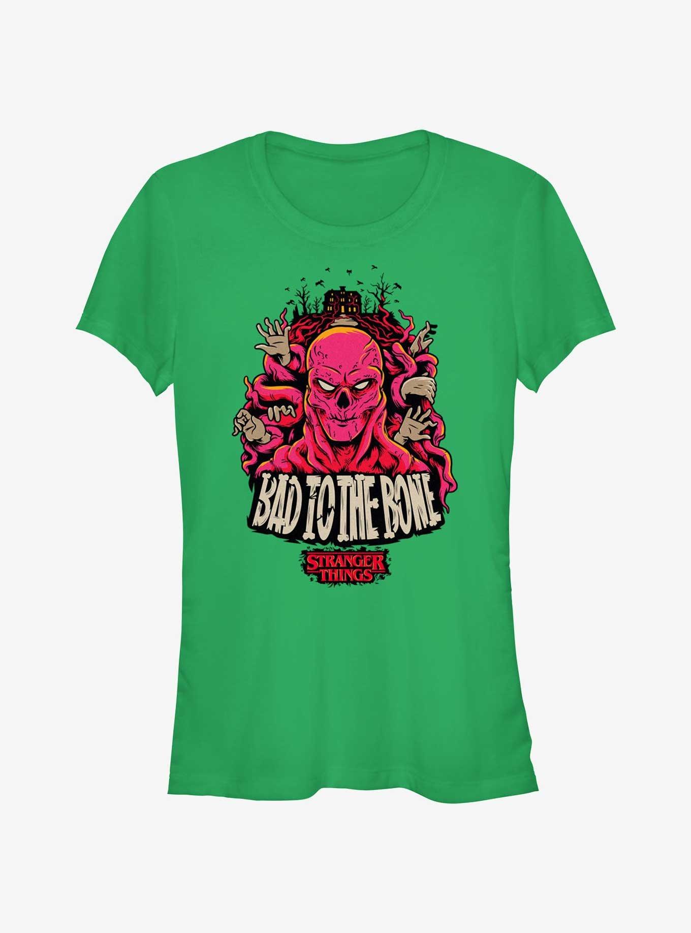 Stranger Things Vecna Bad To Bone Girls T-Shirt, , hi-res
