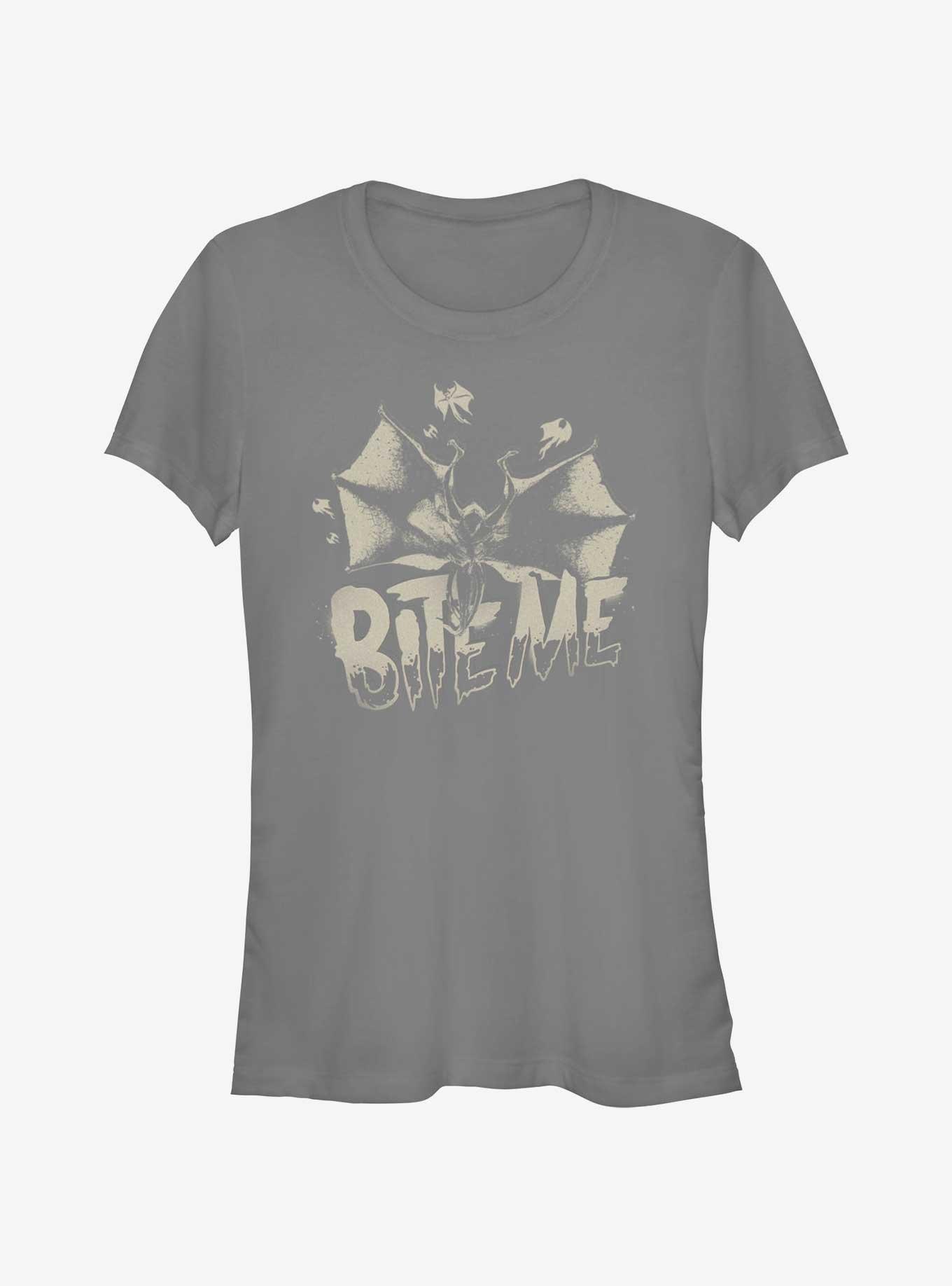 Stranger Things Demobat Bite Me Girls T-Shirt, , hi-res
