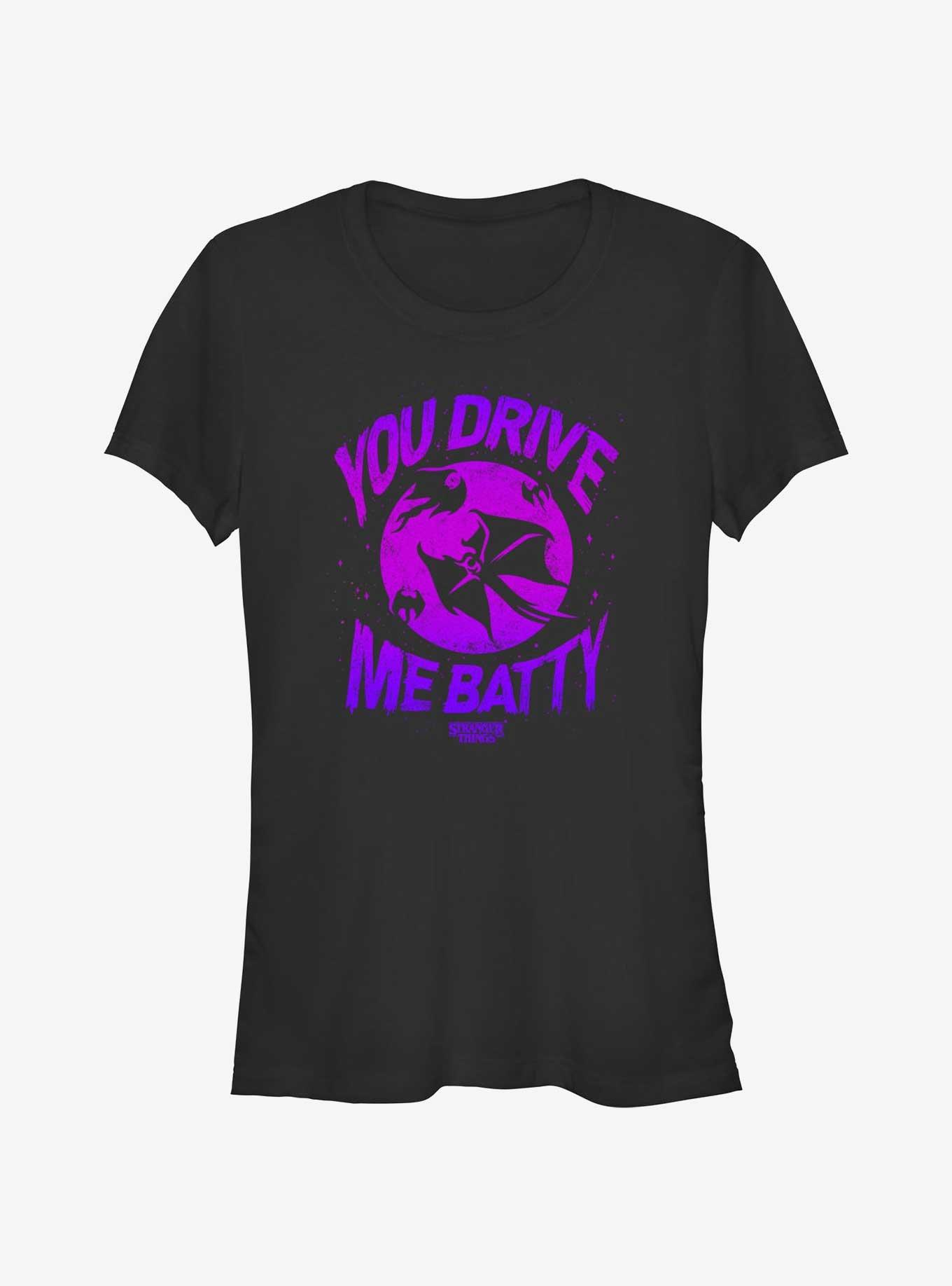 Stranger Things You Drive Me Demo Batty Girls T-Shirt, , hi-res
