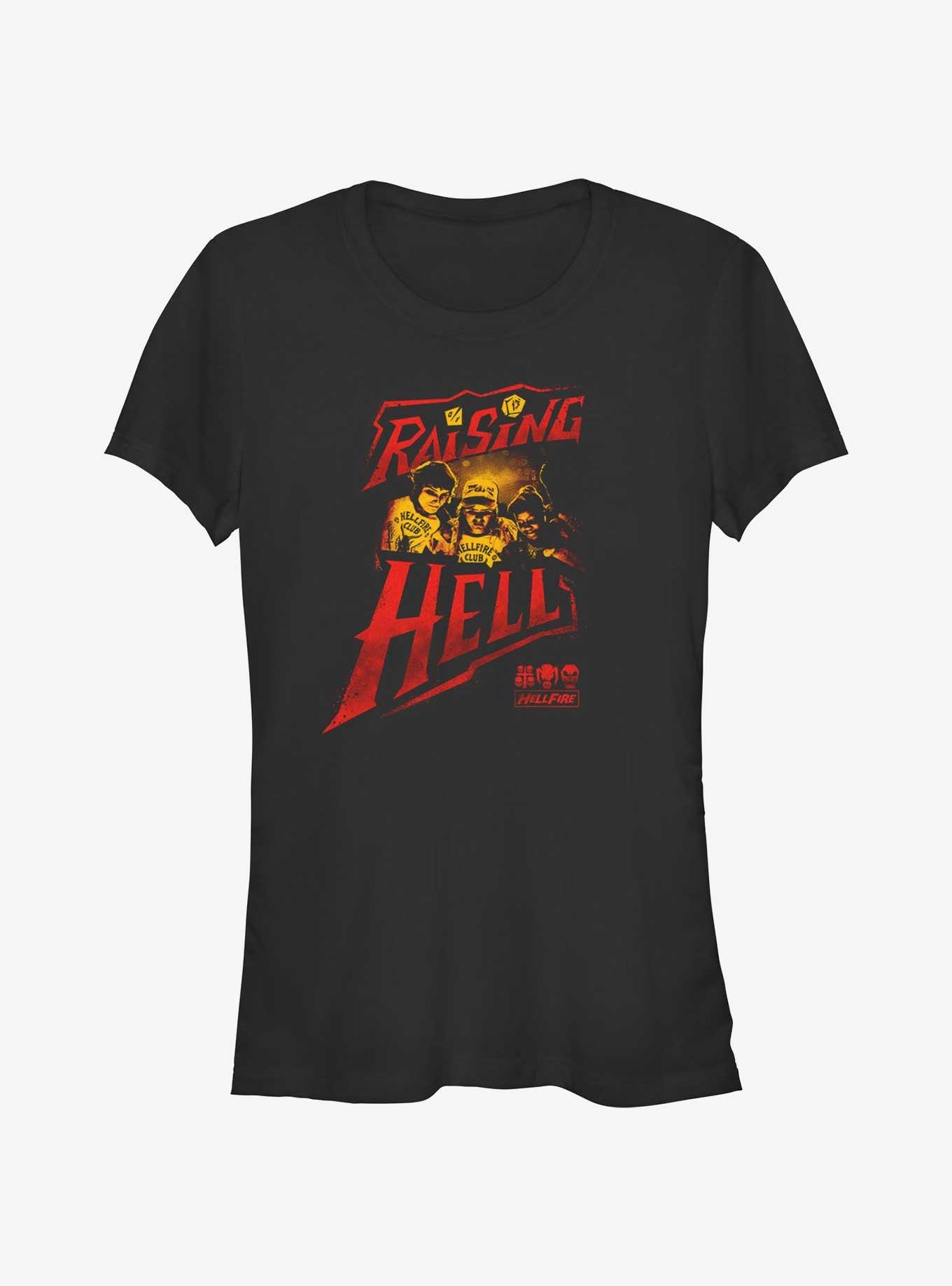 Stranger Things Raising Hell Girls T-Shirt, , hi-res