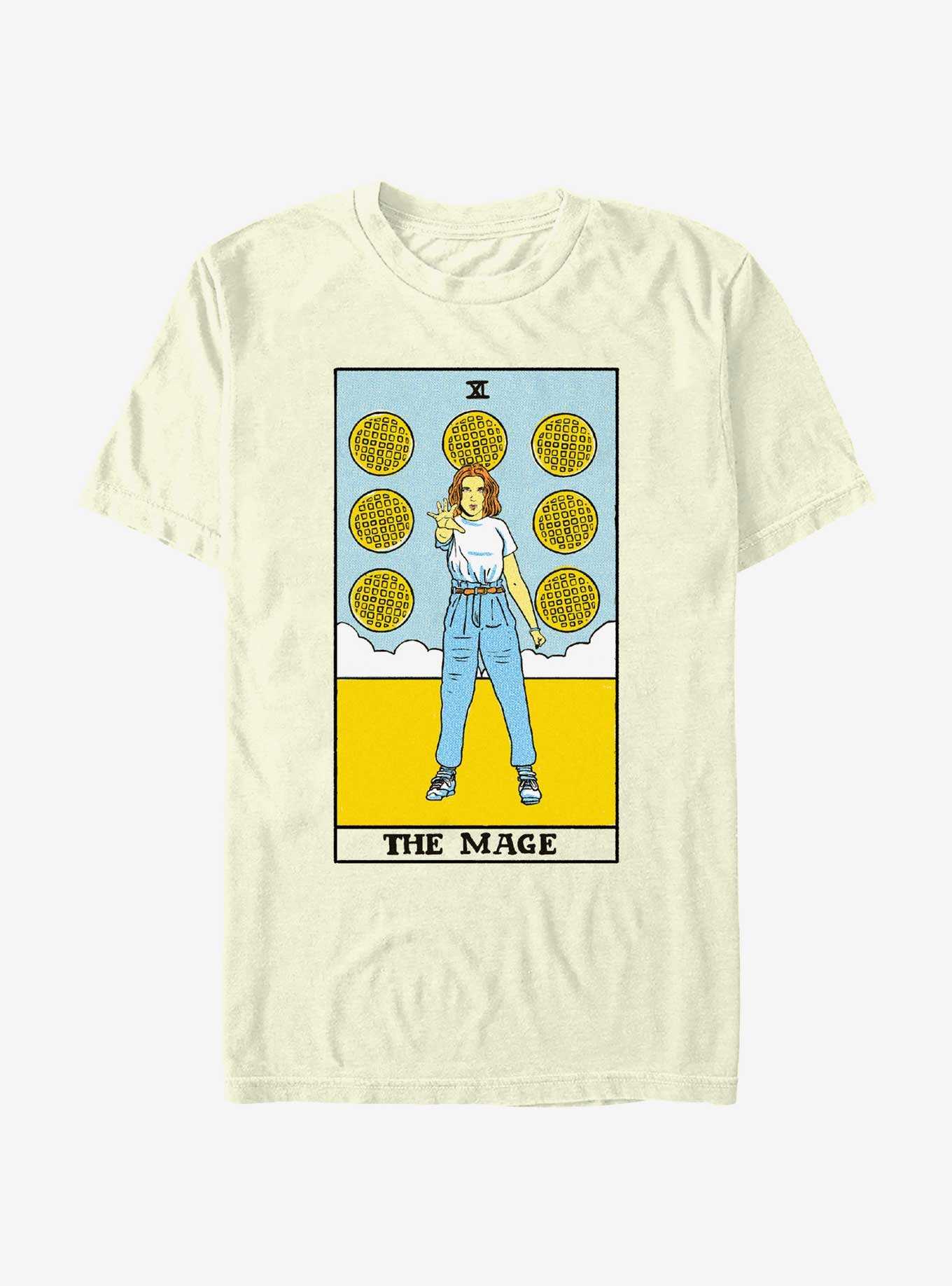 Stranger Things Eleven The Mage Tarot Card T-Shirt, , hi-res