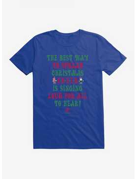 Elf The Best Way To Spread Christmas Cheer T-Shirt, , hi-res