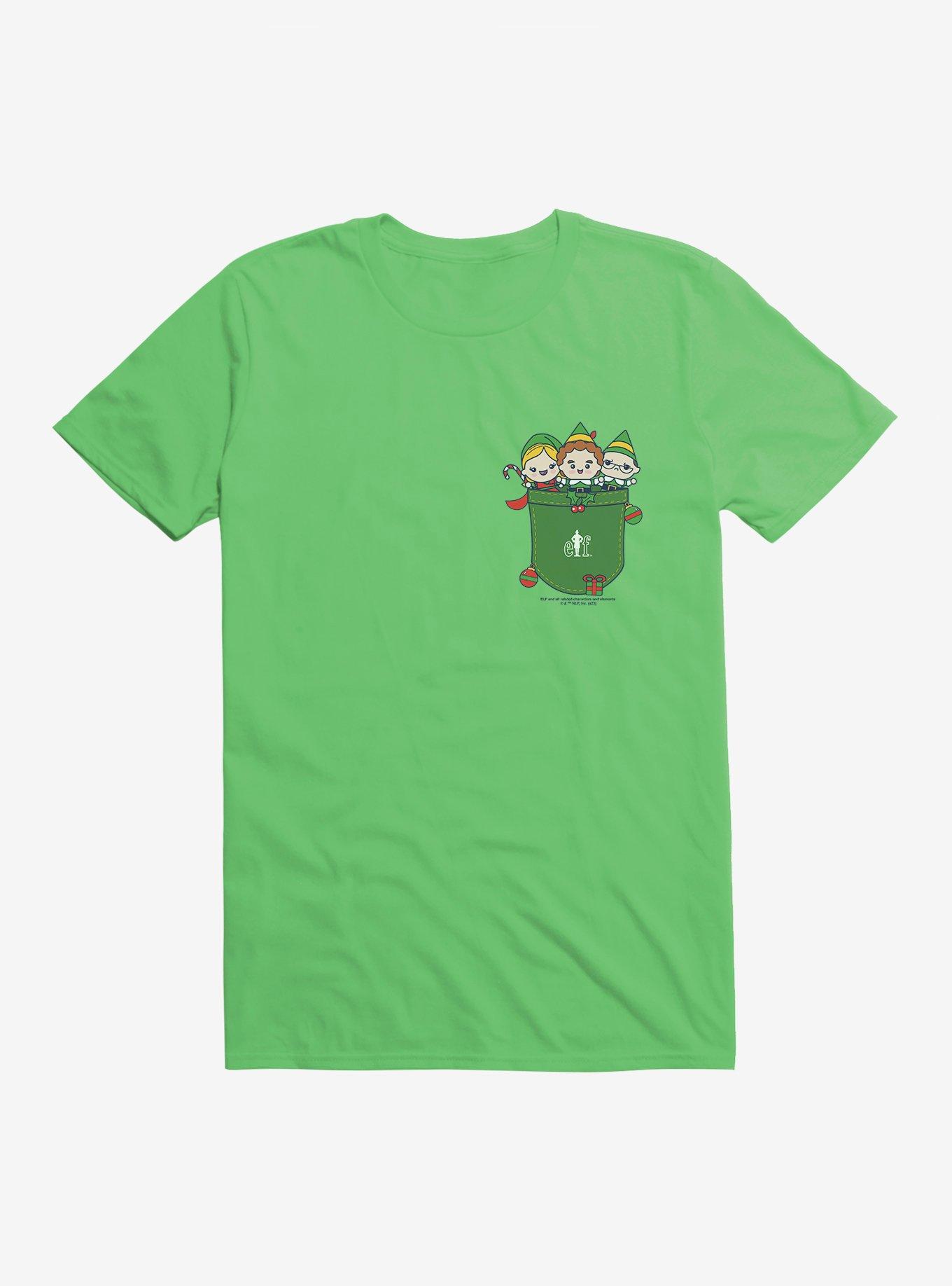 Elf Faux Pocket Elves T-Shirt, , hi-res