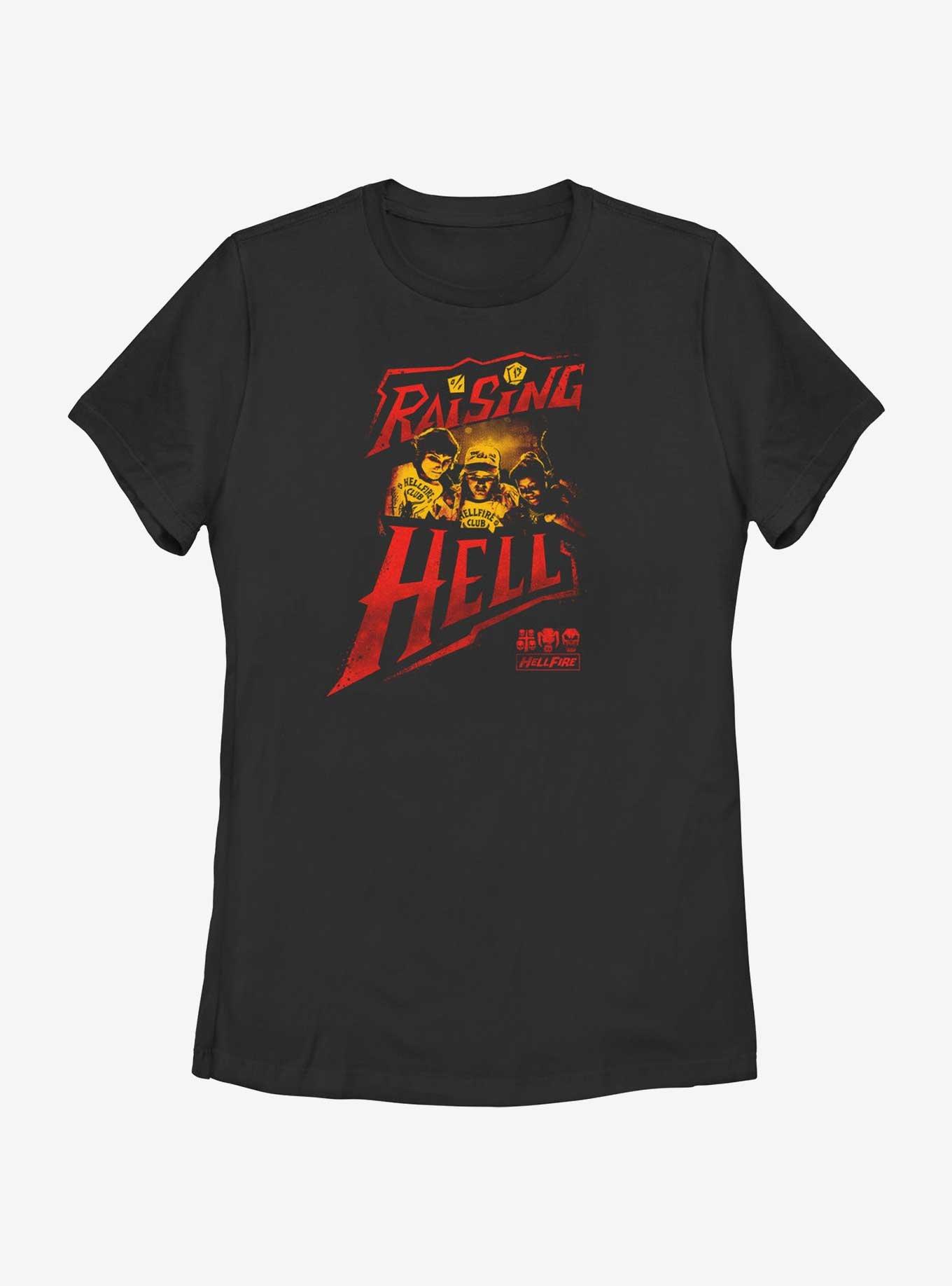 Stranger Things Raising Hell Womens T-Shirt, , hi-res